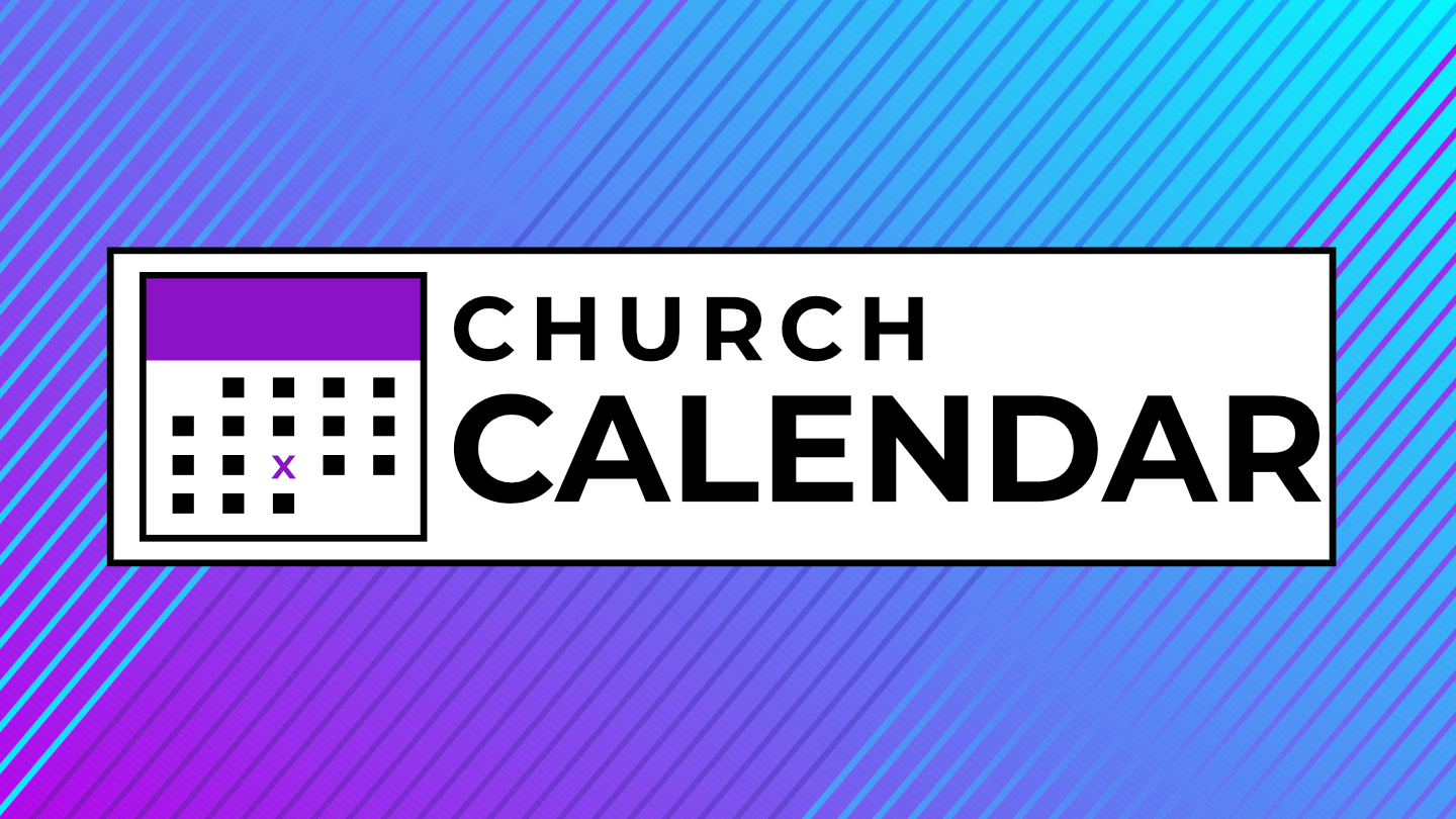Church Calendar Button